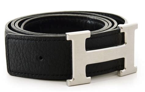 hermes belt black silver buckle|hermes belts for men.